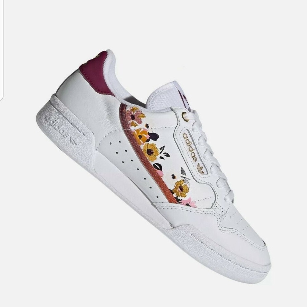 Adidas Originals Continental 80 Her Studio London Floral Print W Sz 8.5 FW2536